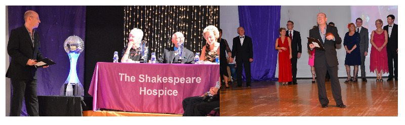 Shakespeare Hospice strictly come dancing presenting