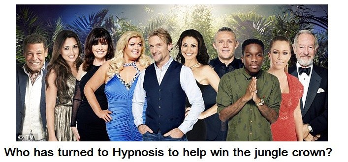 im a celebrity 2014 stars use hypnosis to help the win