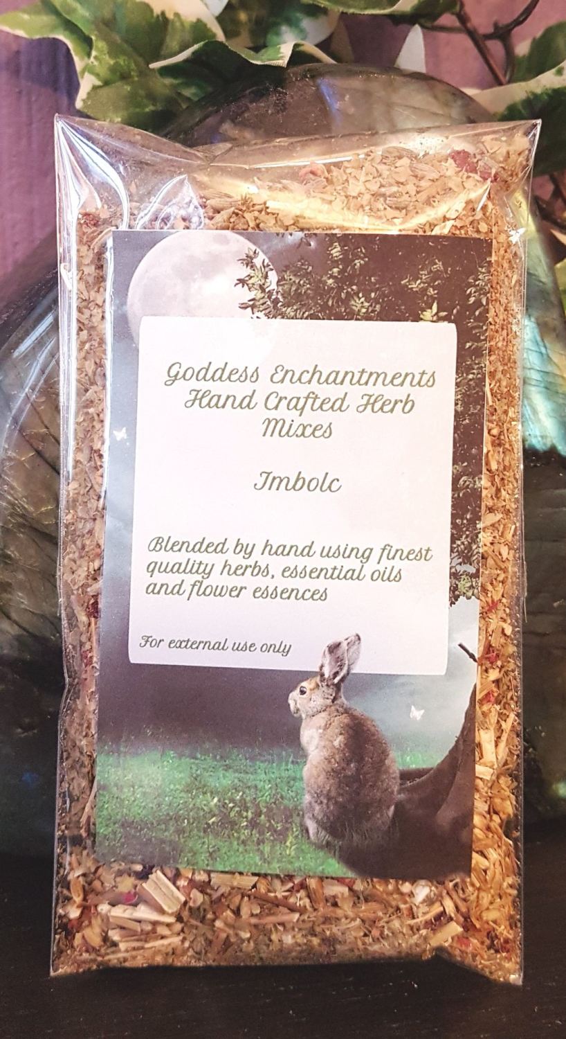 Hand Blended Imbolc Magickal Herb Mix 