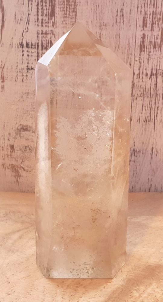 Natural Citrine With Chlorite Inclusions Generator (Brazil)