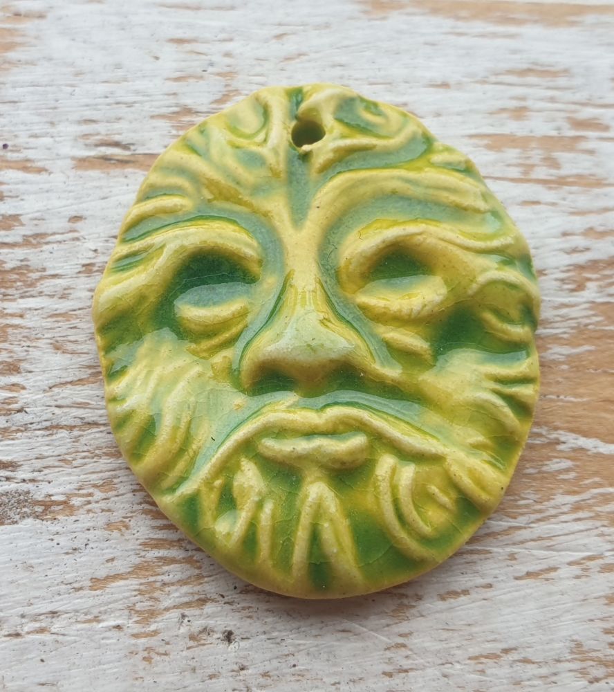 Green Man Pendant