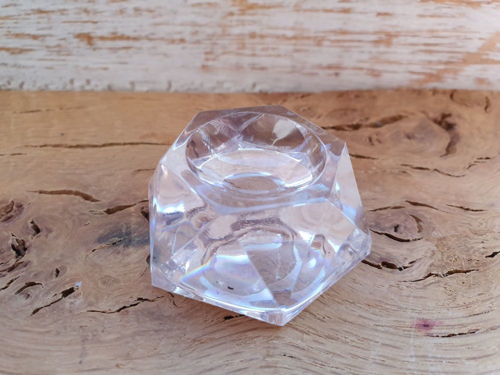Faceted Sphere Stand - Small 4cm
