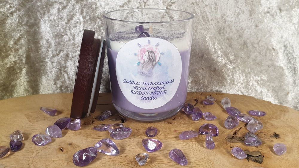 Meditation and Journey Altar & Ritual Jar Candle ~ Organic and Natural