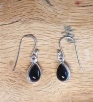 Obsidian Earrings