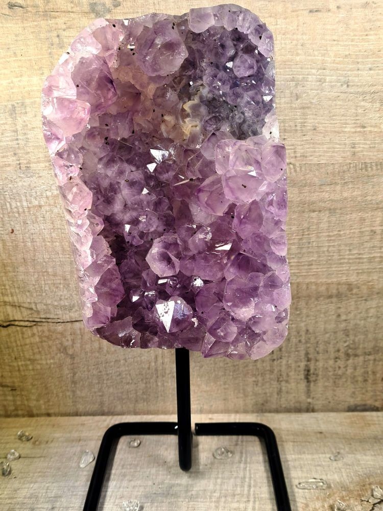 Amethyst Bed with Removable Stand for Relaxation and Spiritual Advancement