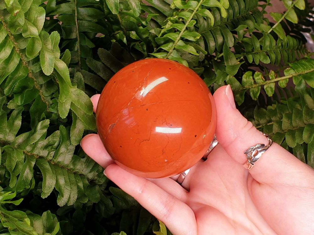 Red Jasper Sphere (2)