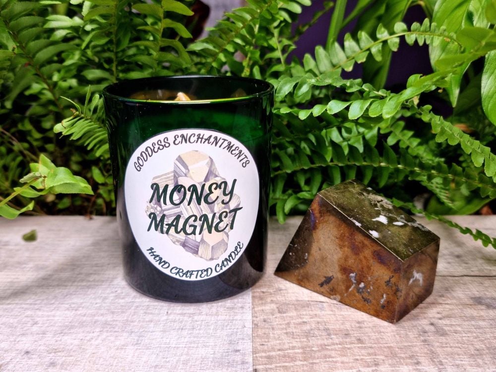 Limited Edition Money Magnet Candle and Crystal Kit