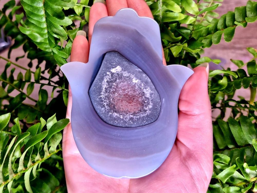 Helping Hand - Peace and Comfort - Druzy Agate (3)