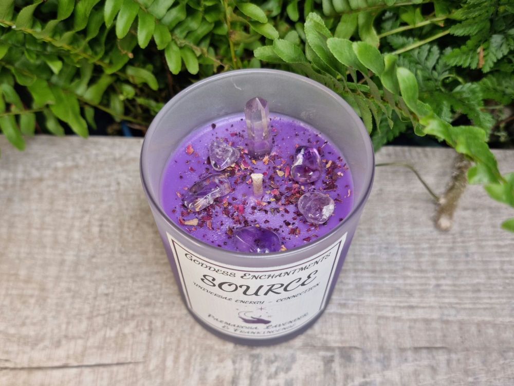 Source Altar & Ritual Jar Candle ~ Organic and Natural