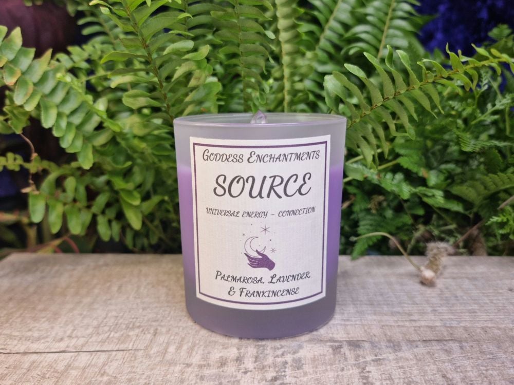 Source Altar & Ritual Jar Candle ~ Organic and Natural