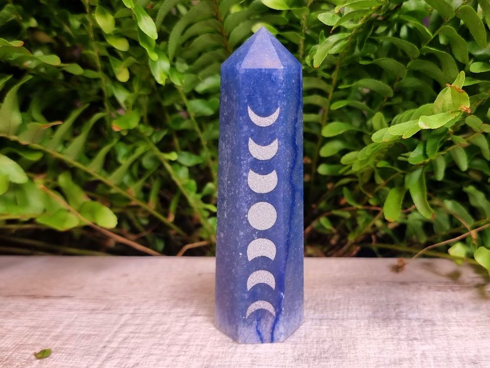 Blue Aventurine Moon Phase Generator - Connect With Your Intuition