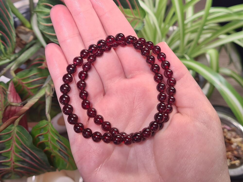 Garnet Gemstone Bracelet