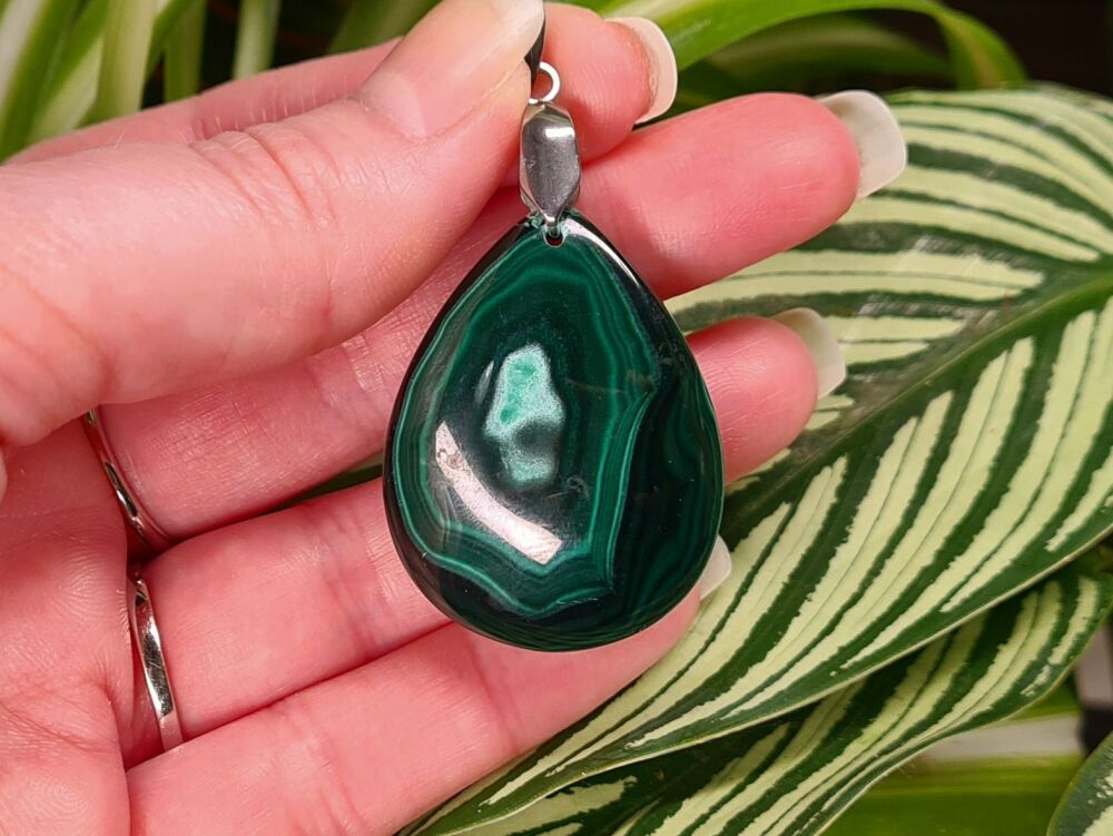 Malachite Pendant (2)