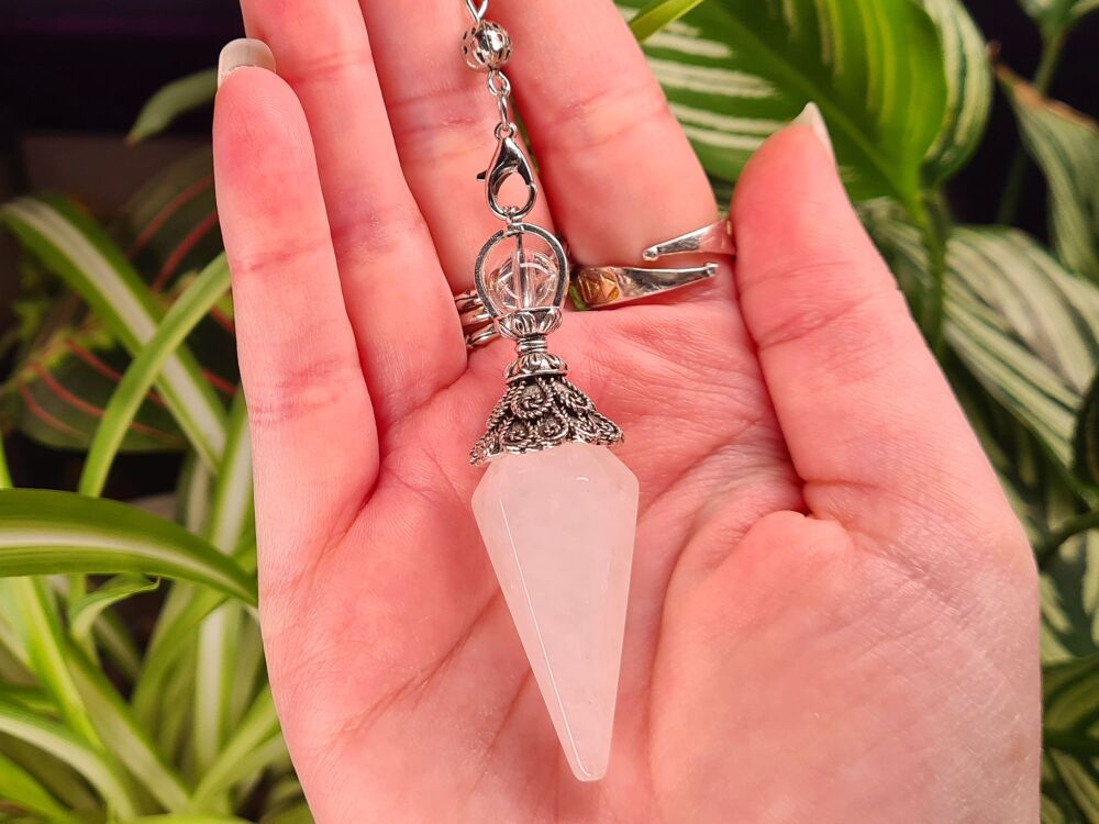 Clear Quartz Pendulum