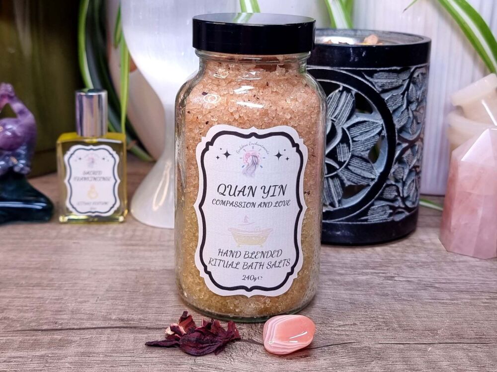 Quan Yin - Hand Crafted Ritual Bath Salts