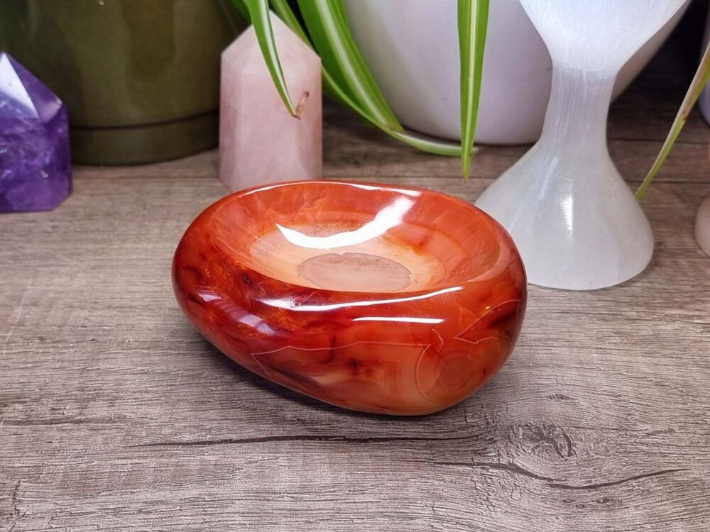Carnelian Bowl (2) - Manifest and Inspire