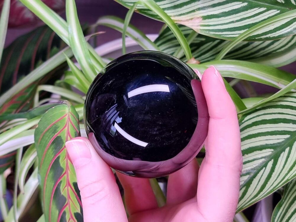 Golden Obsidian Sphere (1) – Transformation and Divination