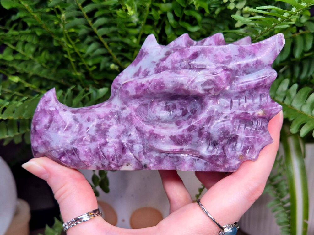 Lepidolite Dragon (1) - Guardians of the Mists and Oracle