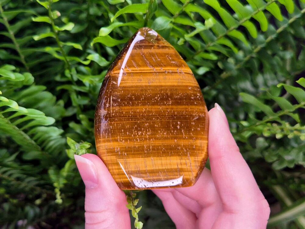 Tigers Eye Freeform (1) - Strength and Courage