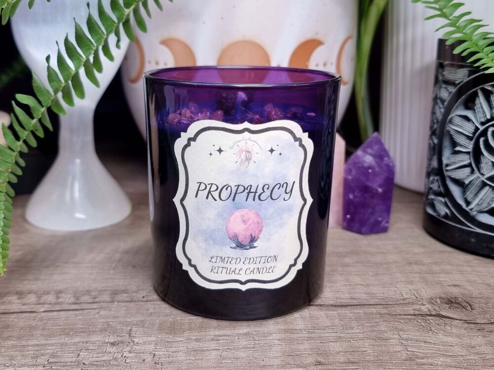 Limited Edition Prophecy Stone Ritual Candle