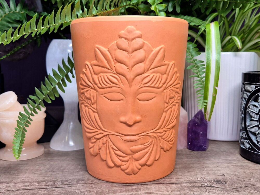 Green Goddess Terracotta Plant Pot