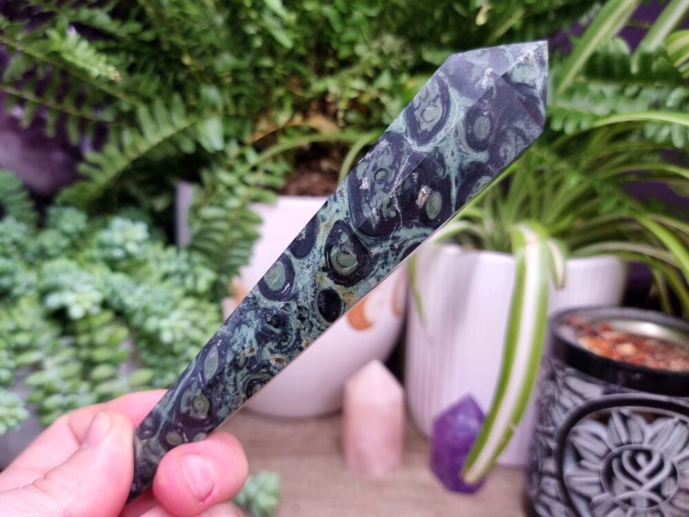 Kambaba Jasper Wand (1)