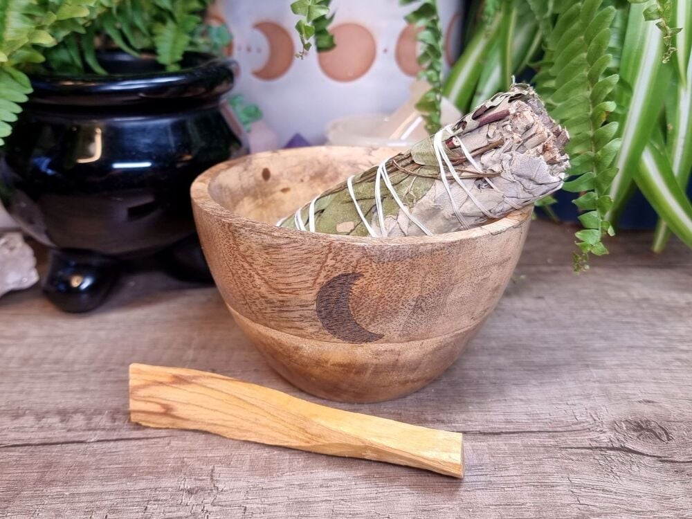 Healing and Wellness Altar Bowl and Smudge Set