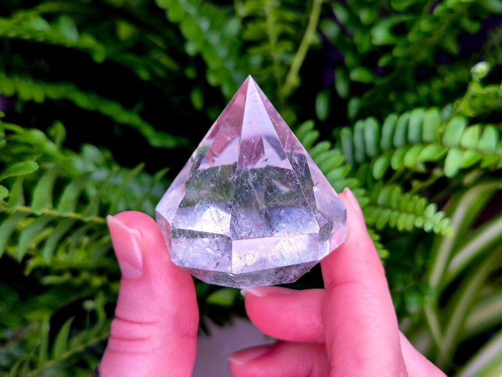 Clear Quartz Diamond (1) - Powerful Manifestation