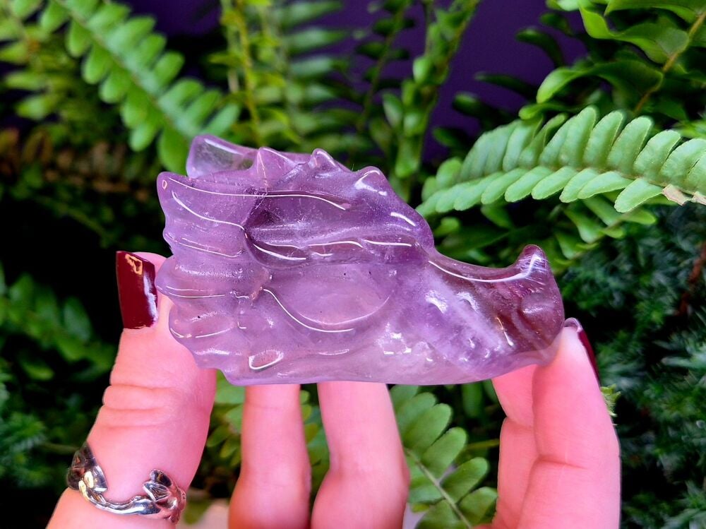 Phantom Amethyst Dragon Guardian (1) - Spiritual Growth and Healing Support Guardians