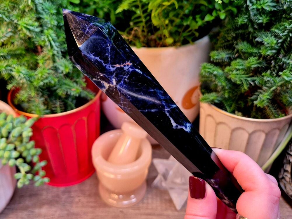 Sodalite Wand (2)