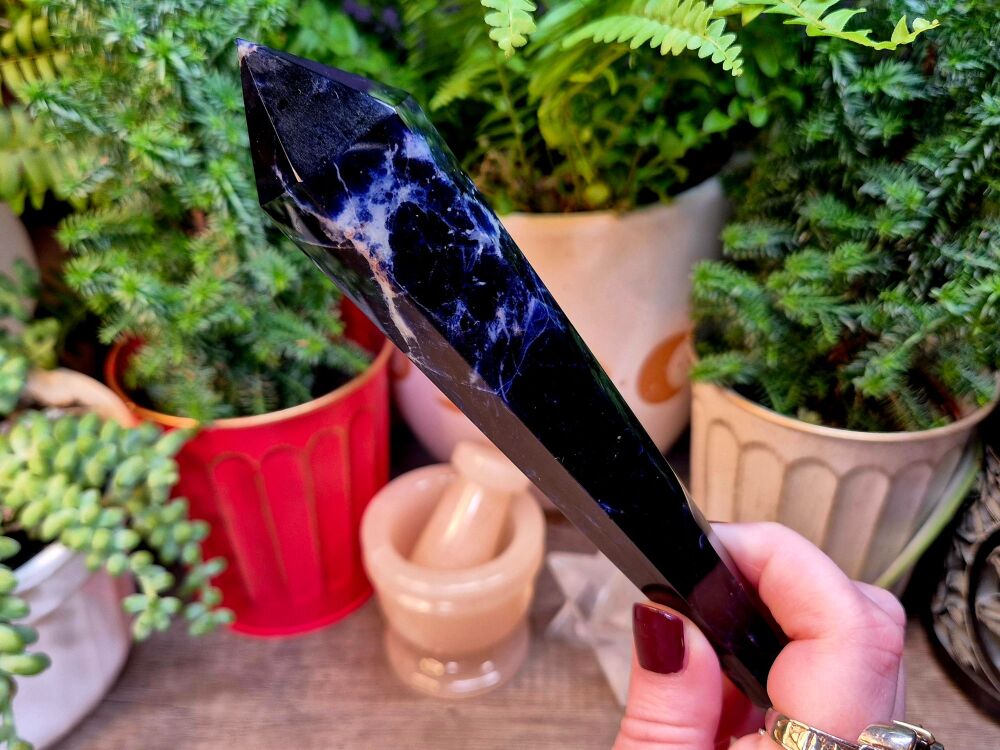 Sodalite Wand (2)