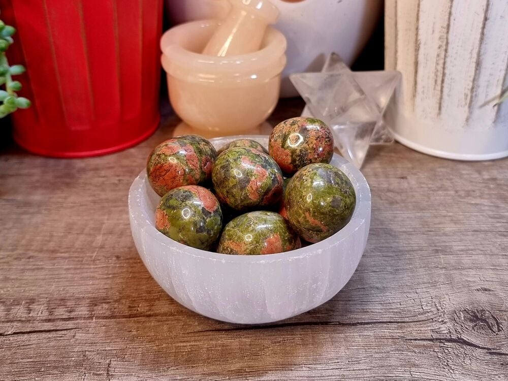 Unakite Tumblestone - Large