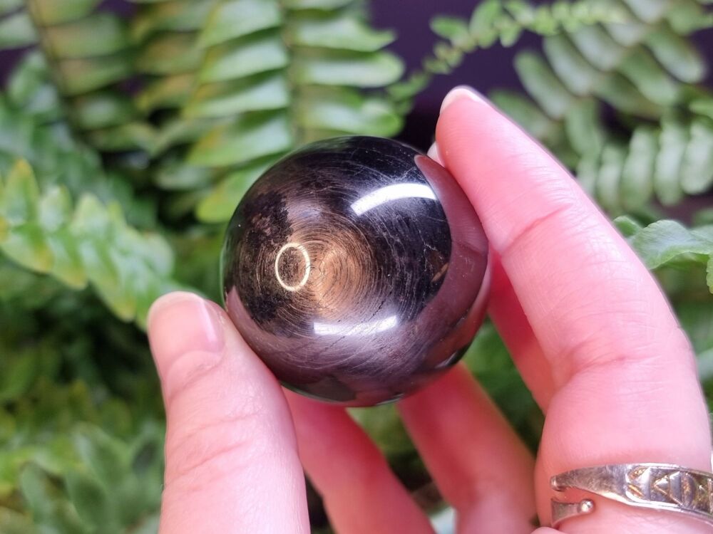 Hypersthene Sphere (1) – Emotional Balance and Psychic Protection