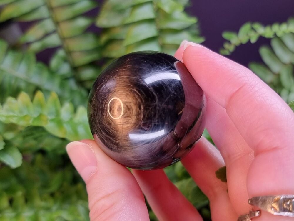 Hypersthene Sphere (1) – Emotional Balance and Psychic Protection