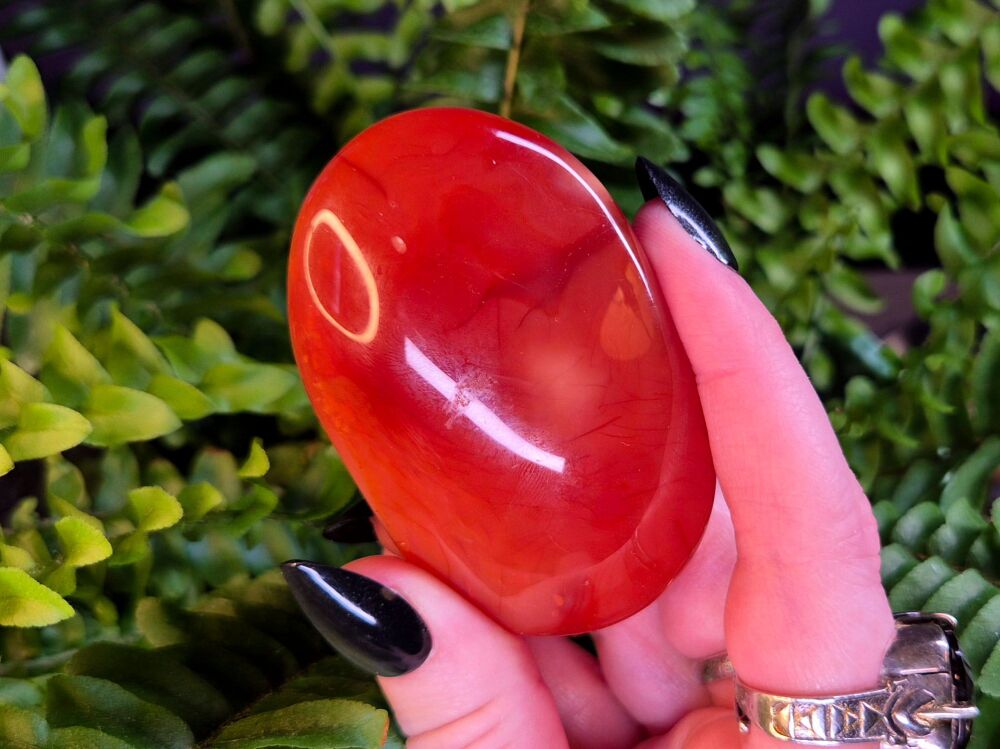 Carnelian Palmstone (2)