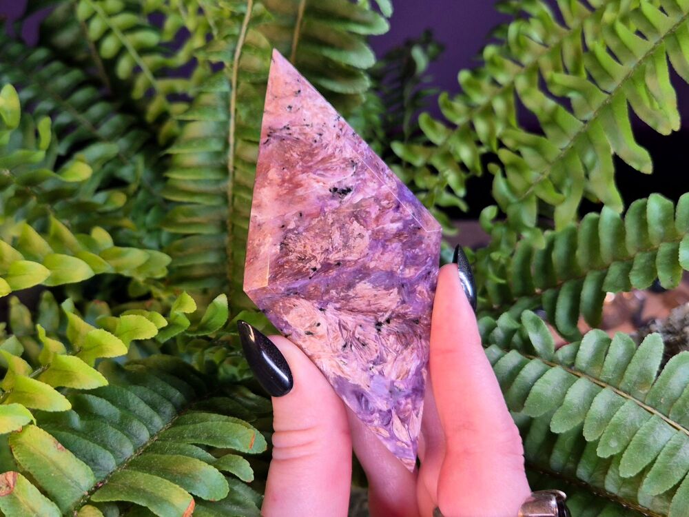 Charoite Diamond (3)