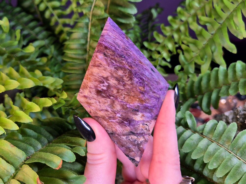 Charoite Diamond (4)