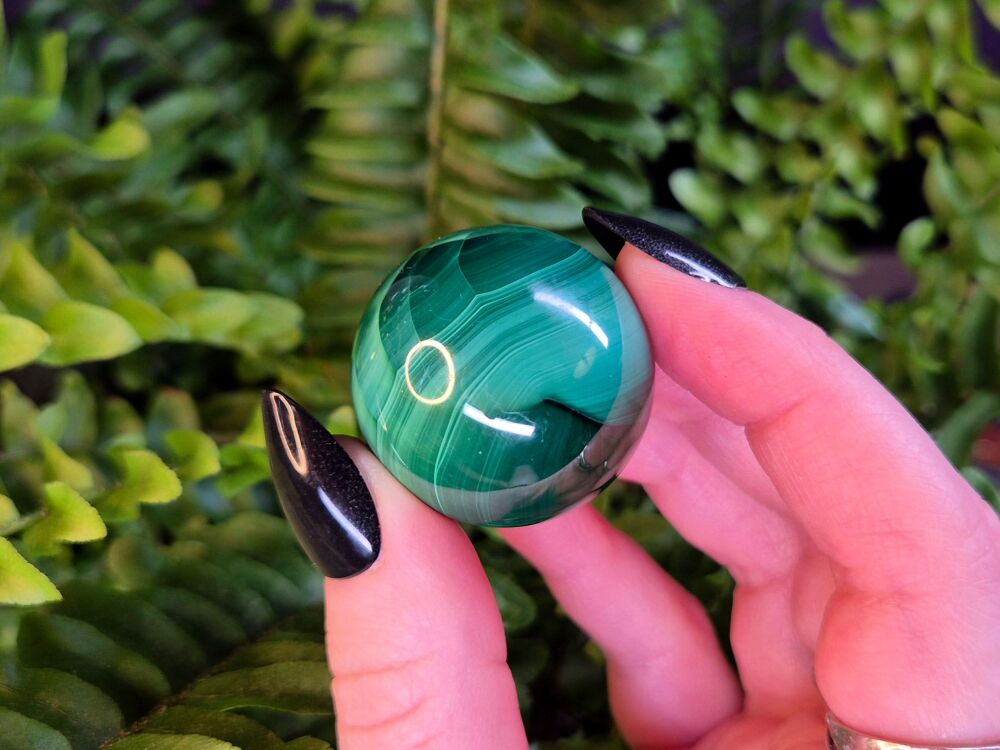 Malachite Sphere (2)