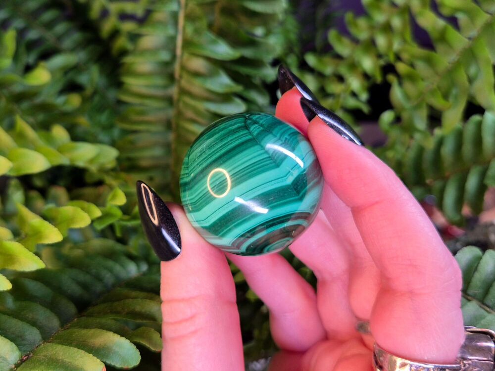 Malachite Sphere (3)