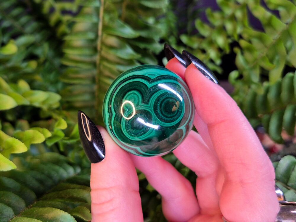 Malachite Sphere (3)