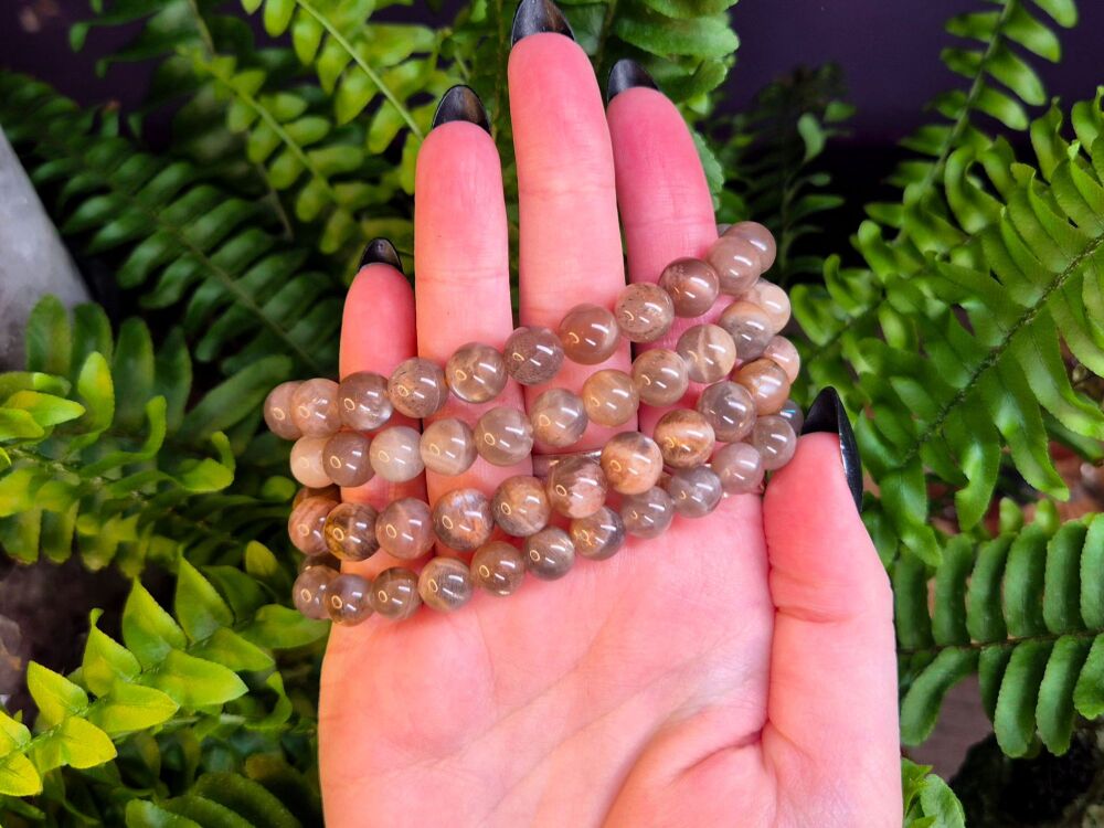 Black Moonstone Bracelet