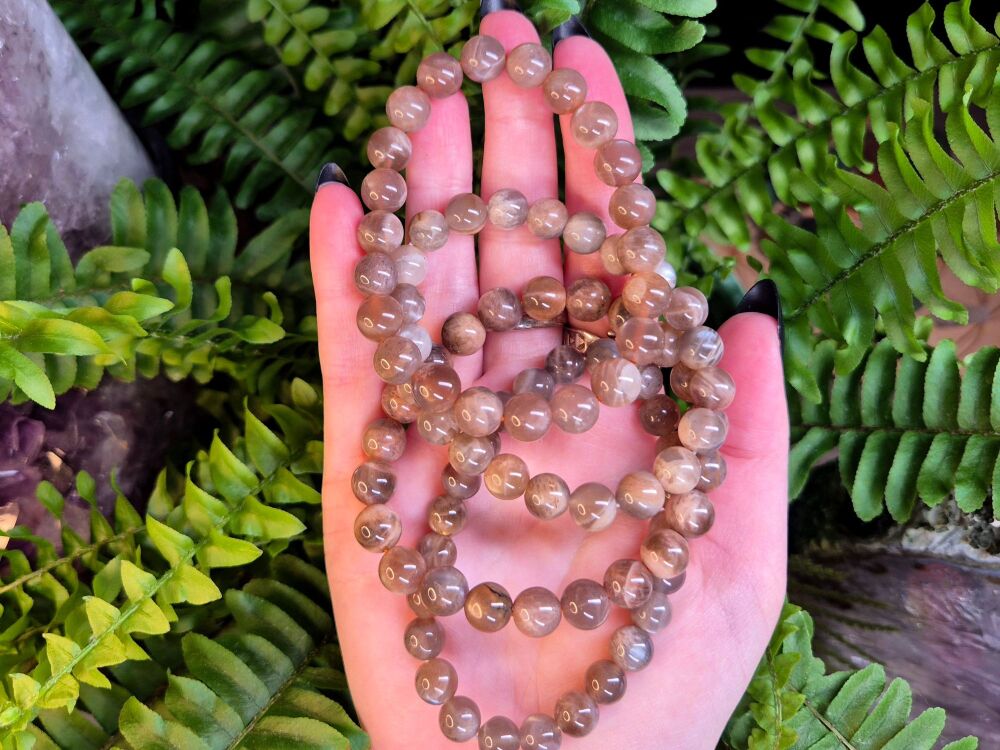 Black Moonstone Bracelet