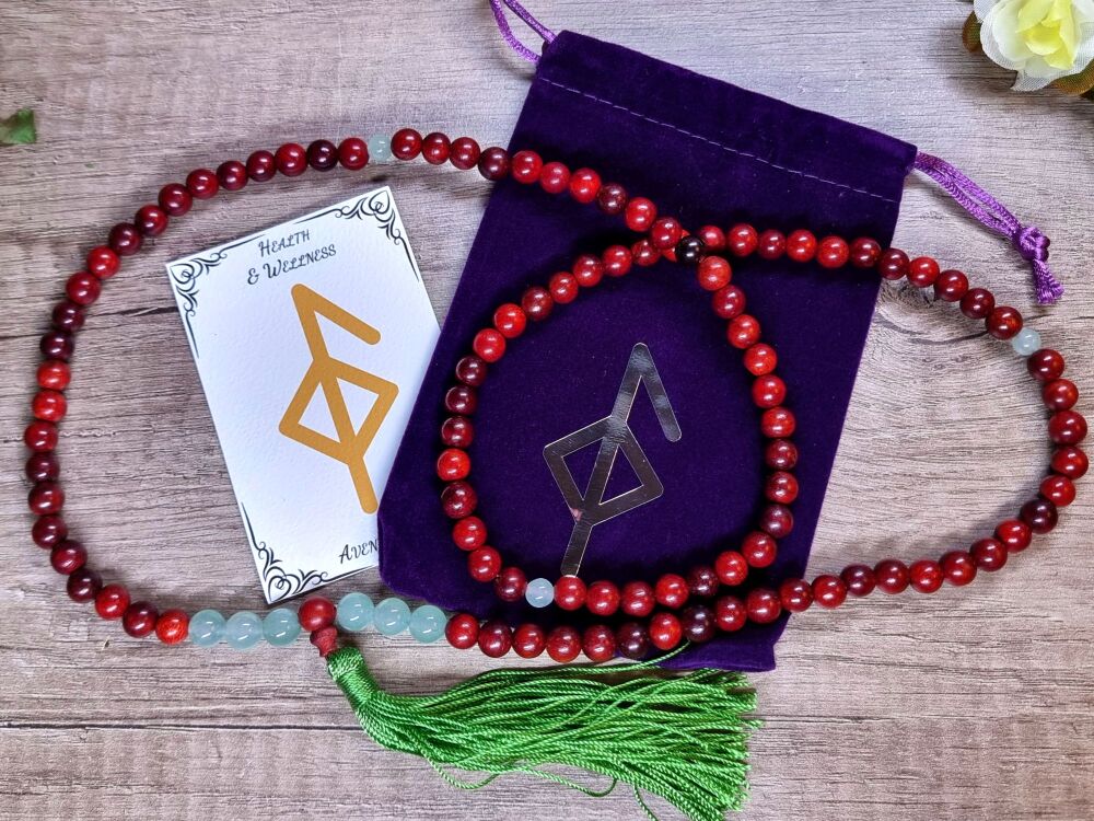 Aventurine Mala Set for Health & Wellness