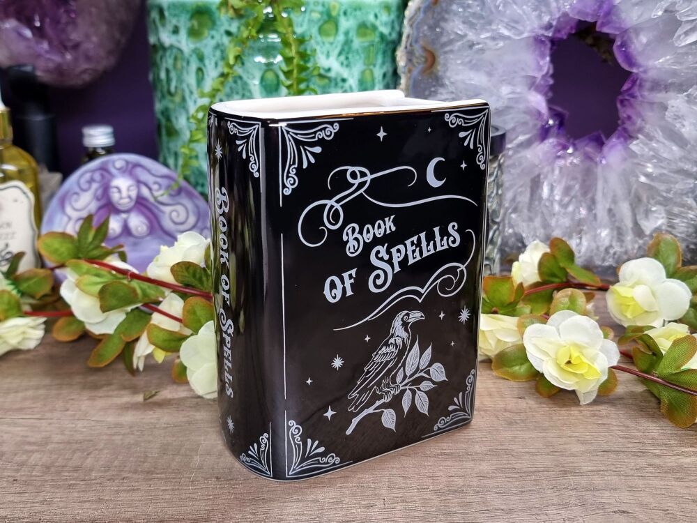 Book of Spells Book Shaped Vase