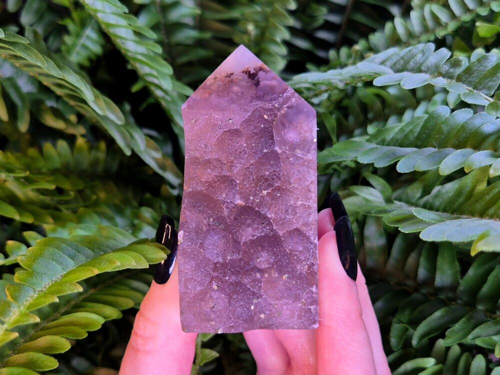 Fluorite and Pyrite Tower (1) - Upper Realms & Spiritual Development