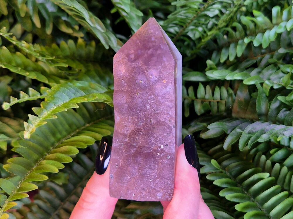 Fluorite and Pyrite Tower (3) - Upper Realms & Spiritual Development