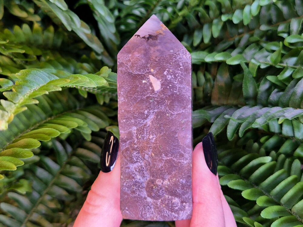 Fluorite and Pyrite Tower (4) - Upper Realms & Spiritual Development