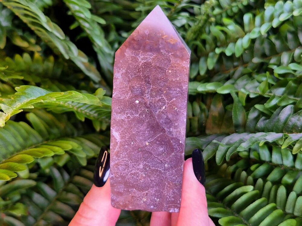 Fluorite and Pyrite Tower (5) - Upper Realms & Spiritual Development