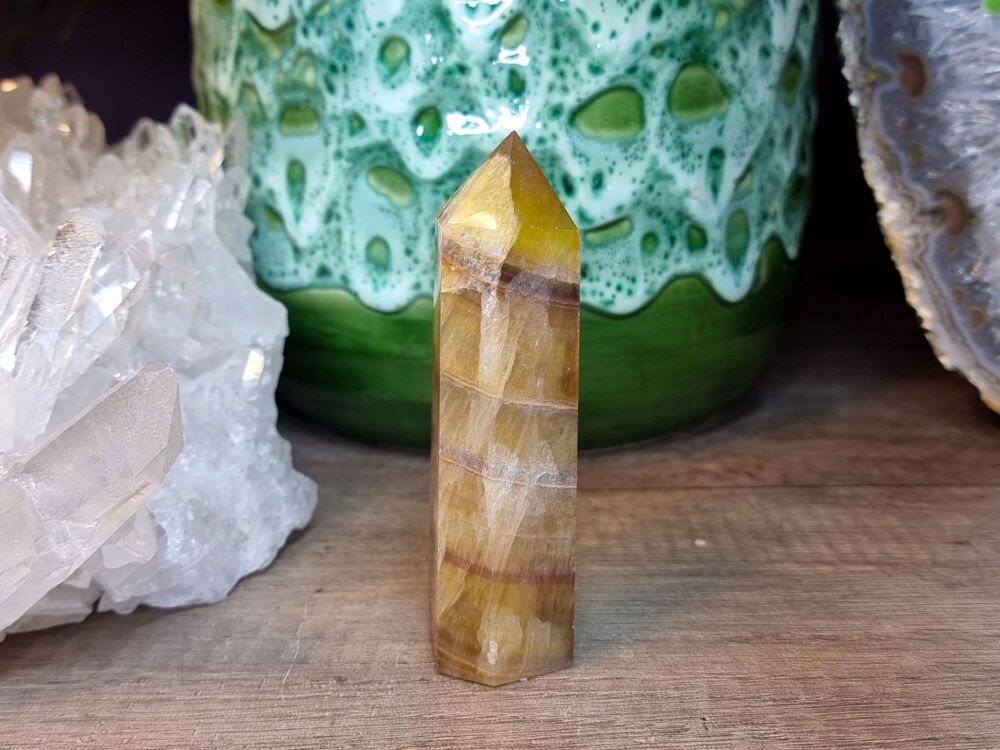 Yellow Fluorite Generator (1)- Abundance and Prosperity - Was &pound;18 (30%off)