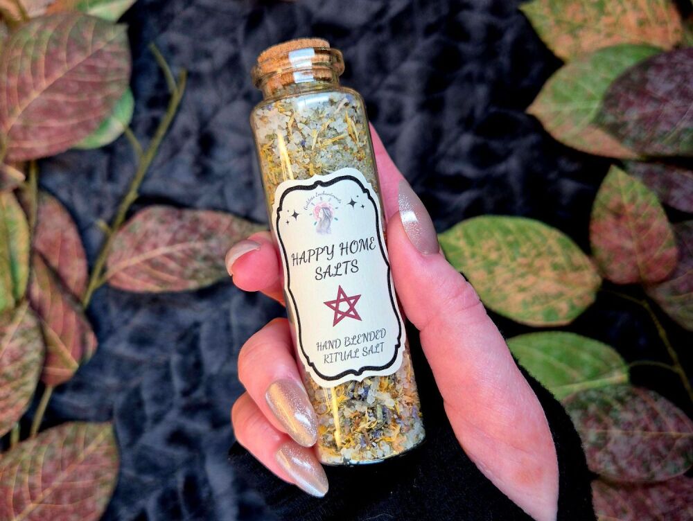 Hand Crafted Happy Home Ritual Salts